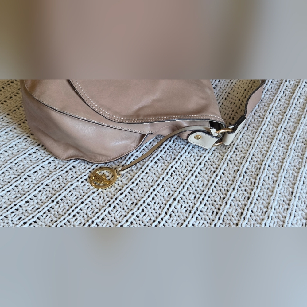 A.Bellucci Buff Made in Italy Leather Satchel Buttery Soft - Picture 9 of 10